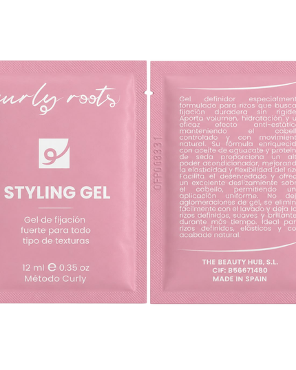 Curly Roots Sachet Styling Gel 12ml